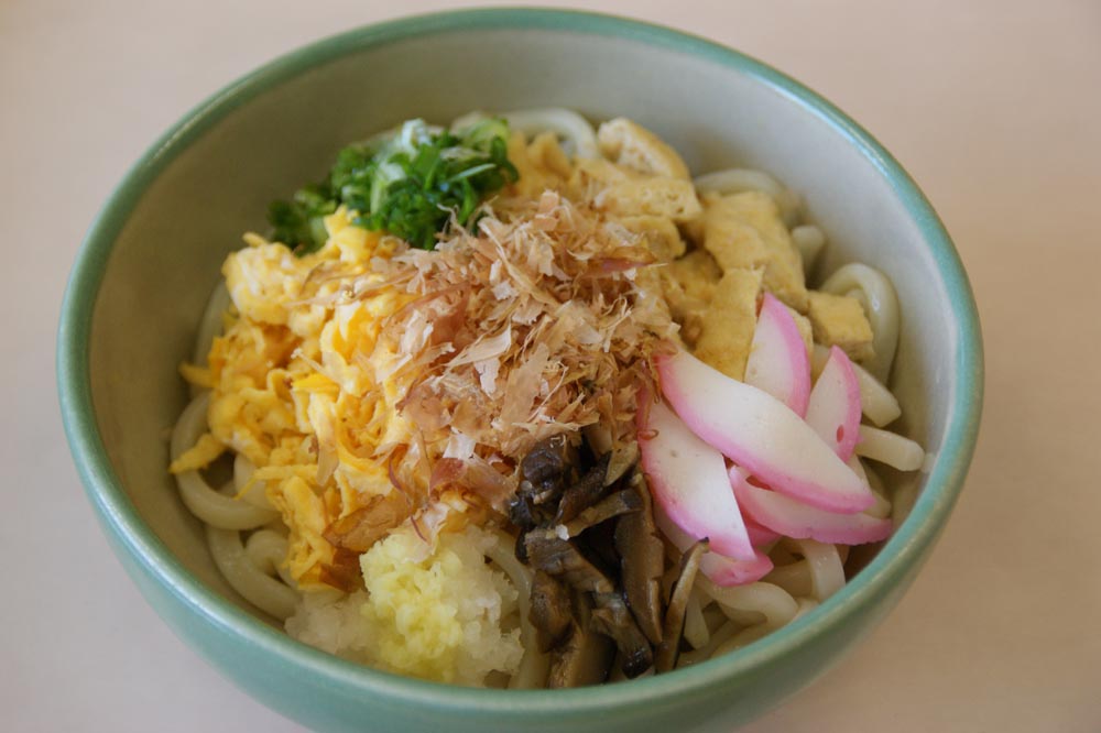 きつねぶっかけうどん