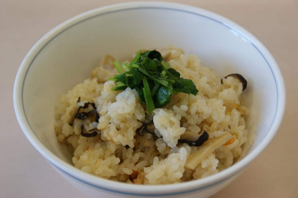 エビ入り炊き込みご飯
