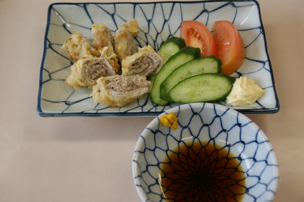 豚の天ぷら