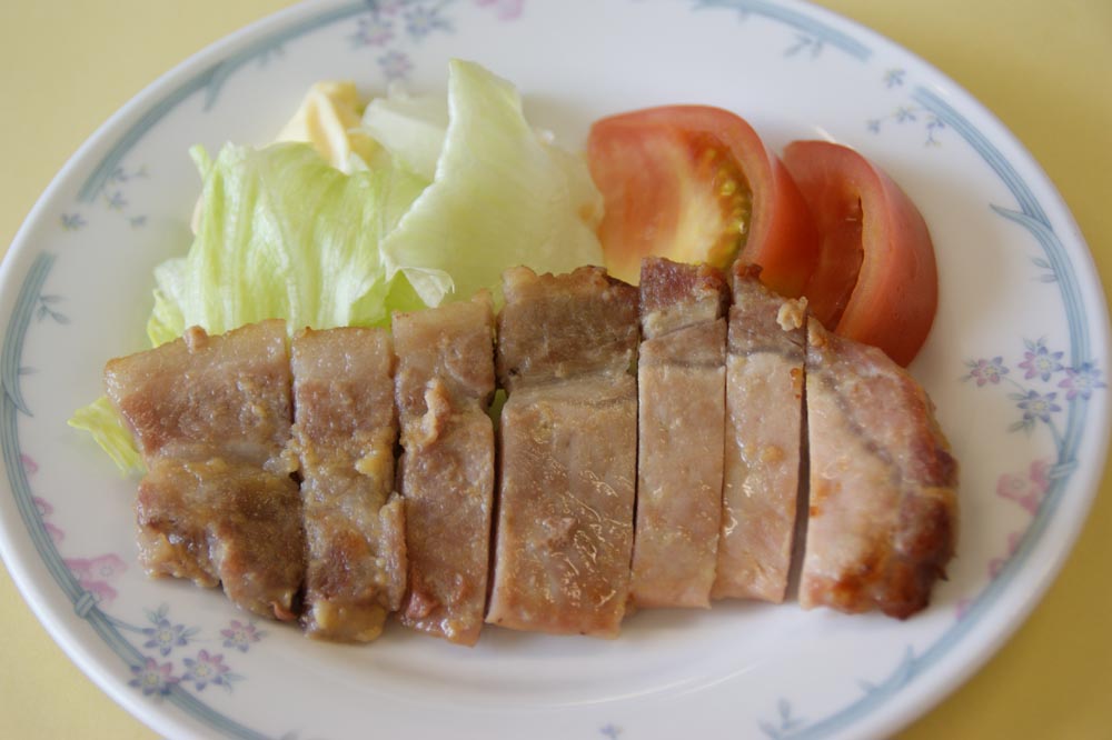 豚の味噌漬け焼き