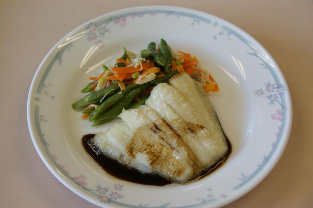 白身魚のソテー