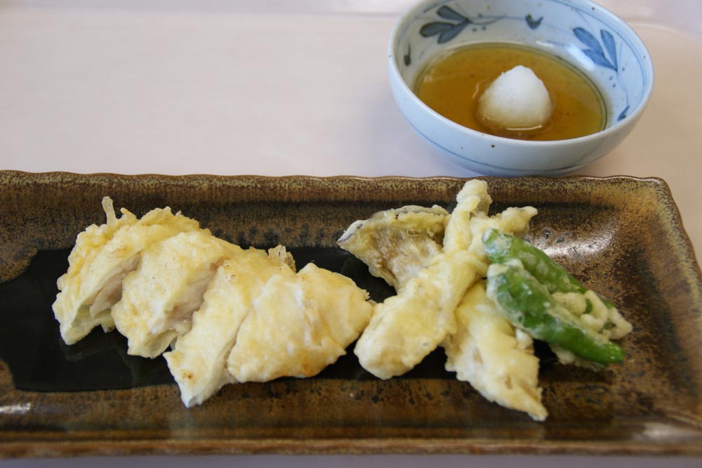 魚の天ぷら