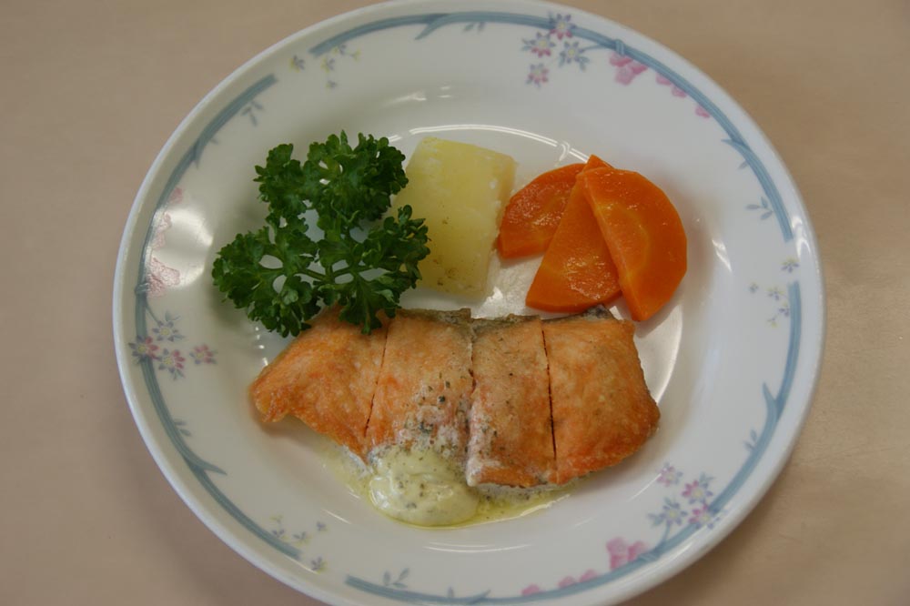 サーモンソテー