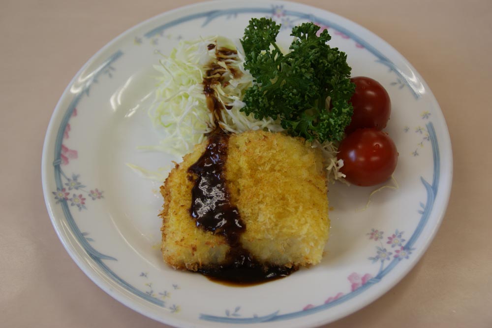 パン粉焼きカレー風味