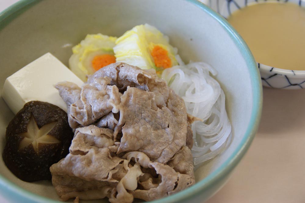 牛のしゃぶしゃぶ