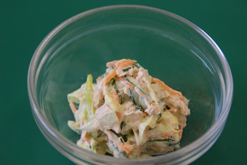 ツナとキャベツのサラダ