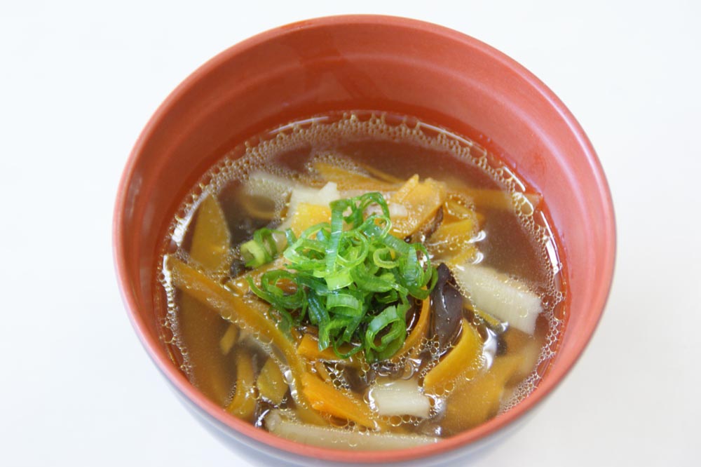 木耳と筍のスープ